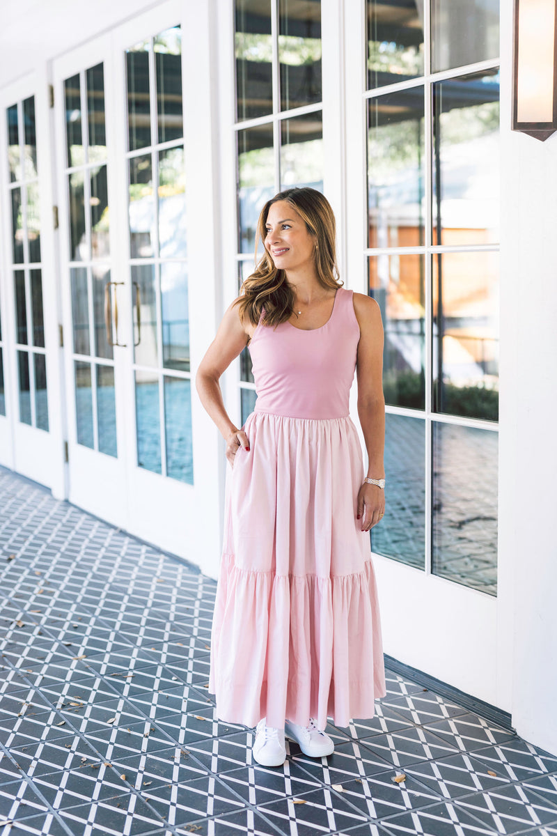 The Gina Dress - Blush