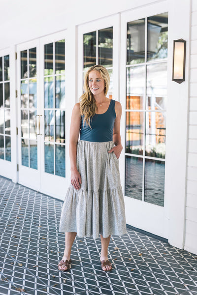 The Gina Dress - Juniper - The Daily Dress