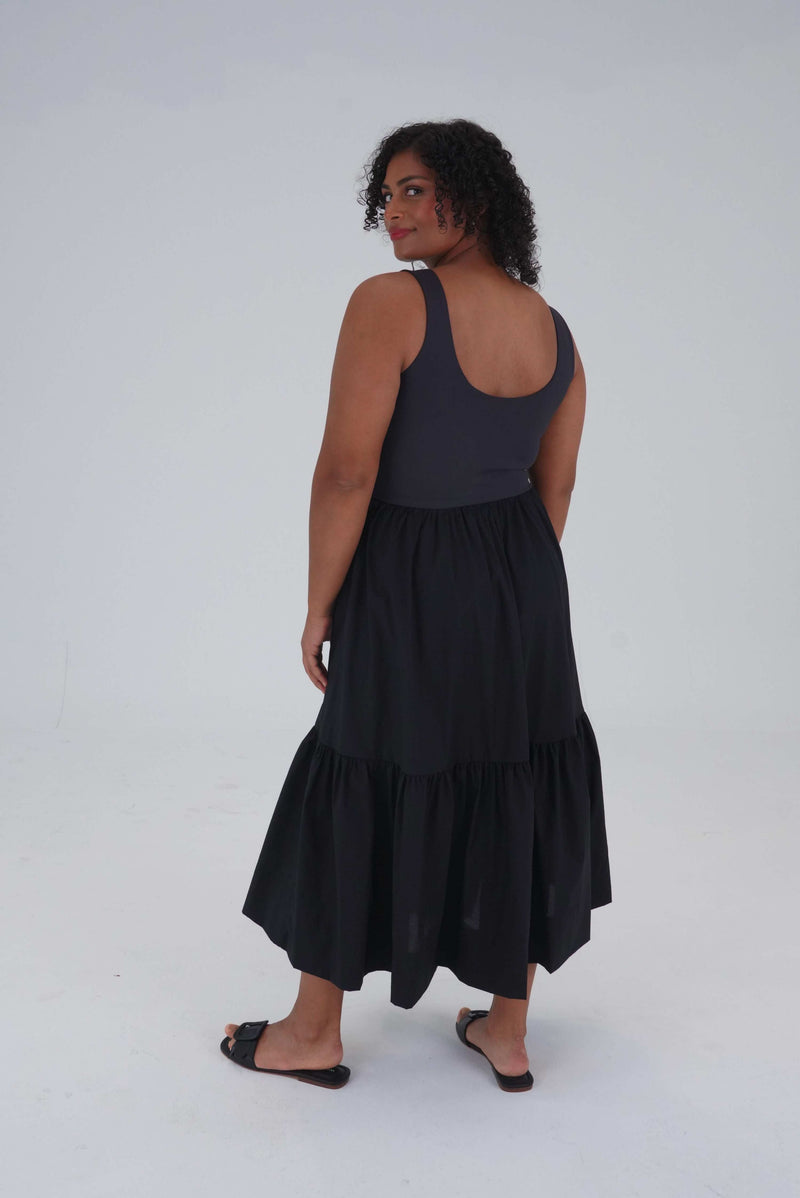 The Gina Dress - Raven - The Daily Dress